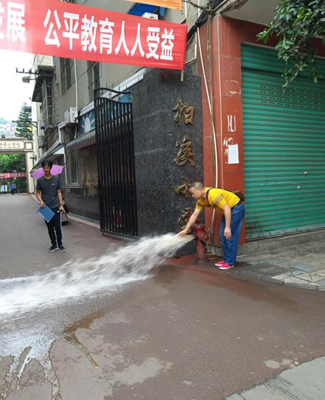 保障供水  護航高考