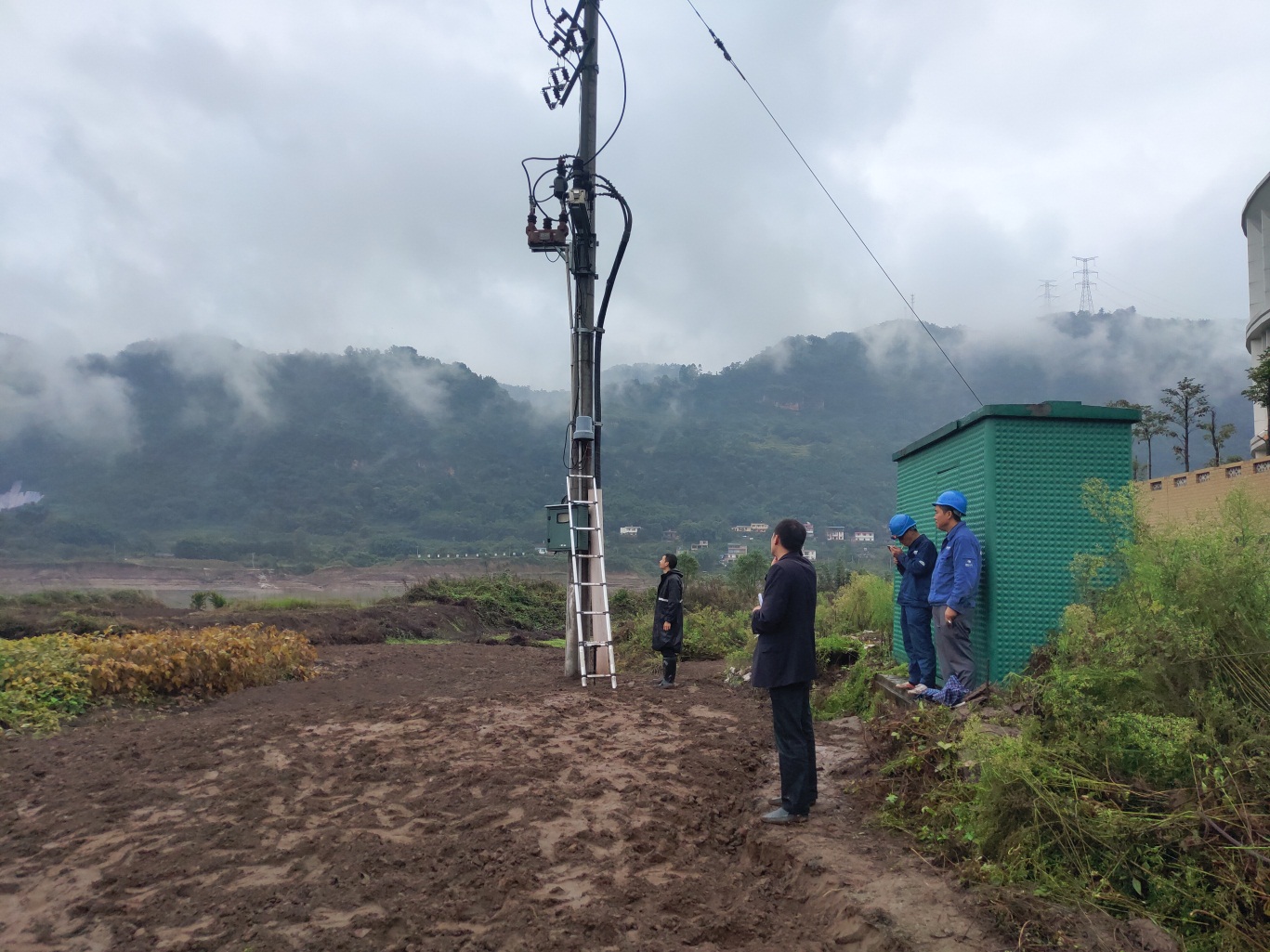 普安水廠第二電源投入運行